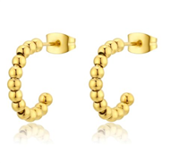 Ohrringe Sagapo Dame in Stahl SHK44